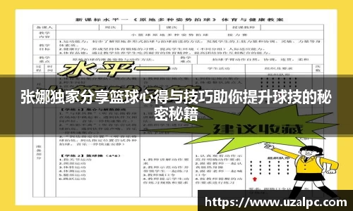 张娜独家分享篮球心得与技巧助你提升球技的秘密秘籍