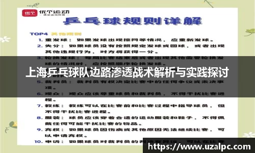 上海乒乓球队边路渗透战术解析与实践探讨